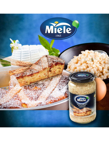 GRANO COTTO PER PASTIERA gr.580 MIELE