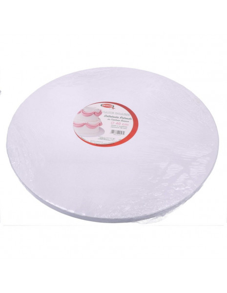 SOTTOTORTA TONDO 50 cm . BIANCO