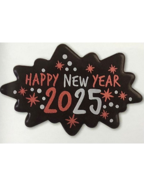 TARGHETTA DI CIOCCOLATO HAPPY NEW...