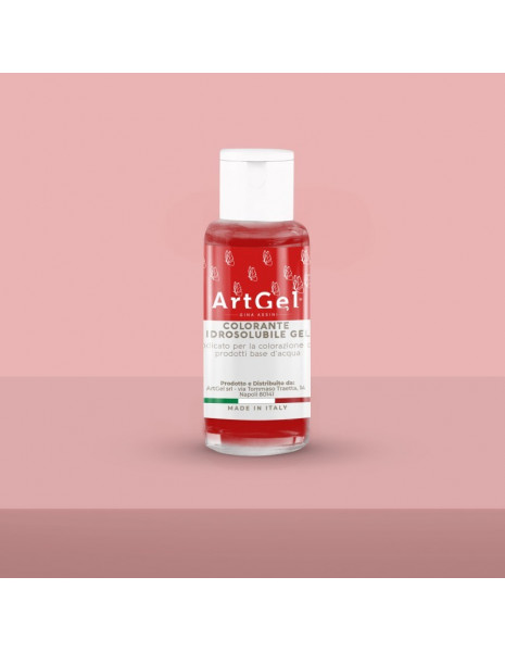 COLORANTE GEL IDROSOLUBILE 15gr- ROSSO