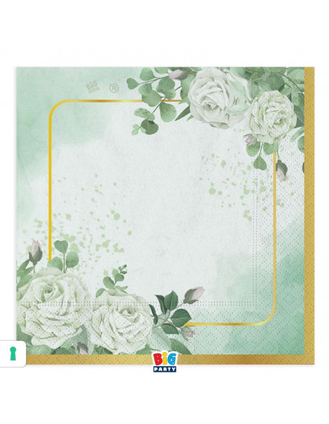 TOVAGLIOLI 33X33 PZ 16 EUCALIPTO