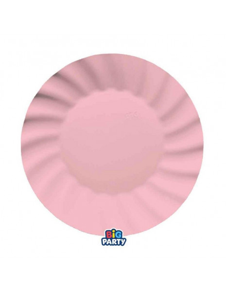 PIATTO CM 25 ROSA BABY PZ 6