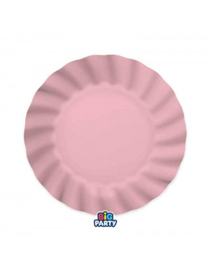 PIATTO CM 20 ROSA BABY PZ 6