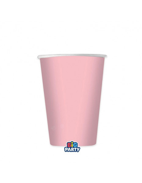 BICCHIERI cc.250 ROSA BABY PZ 6