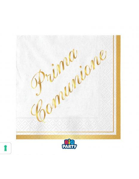 TOVAGLIOLO PRIMA COMUNIONE 25X25...