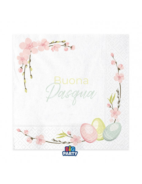 TOVAGLIOLI 33X33 BUONA PASQUA PZ 20