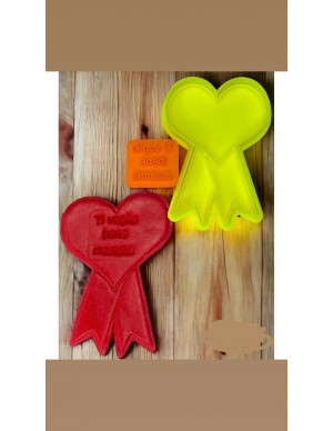 TAGLIAPASTA CUORE CON 2 TIMBRI