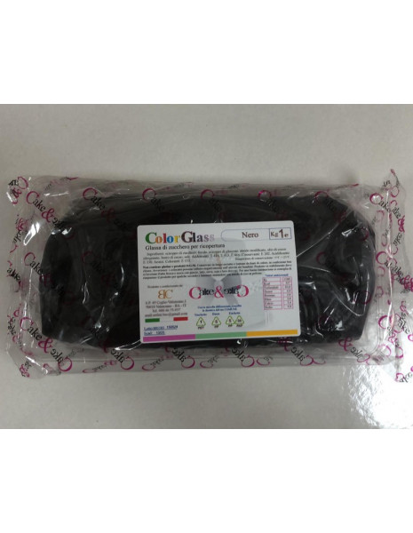 PASTA DI ZUCCHERO CAKE&CAKE  KG 1 NERO
