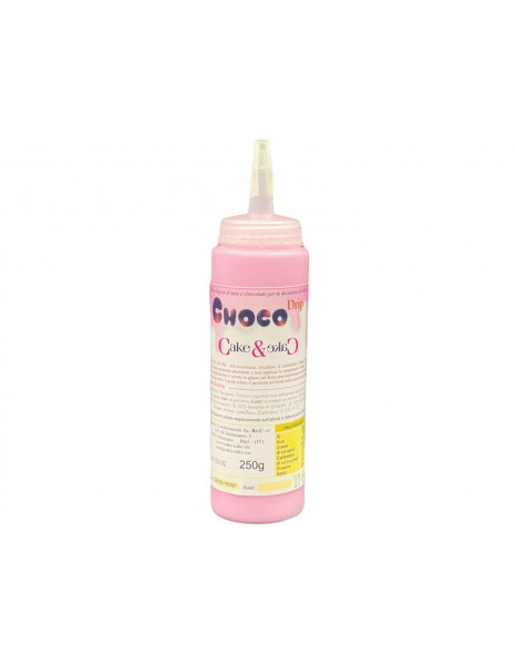 CHOCO DRIP FLUIDO GR 250 ROSA