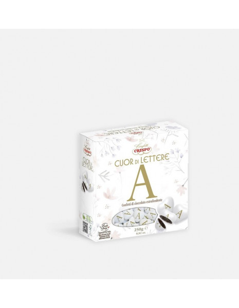 CONFETTI CUOR DI LETTERE "A" GR250