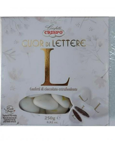 CONFETTI CUOR DI LETTERE "L" GR250