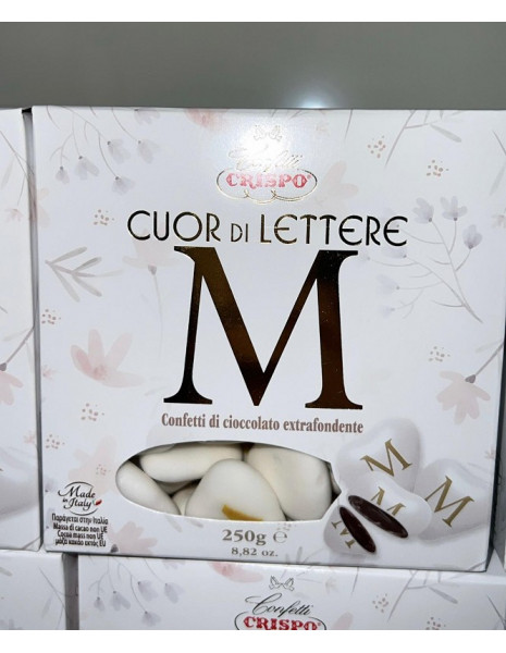 CONFETTI CUOR DI LETTERE "M" GR250
