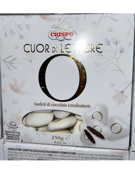 CONFETTI CUOR DI LETTERE "O" GR250