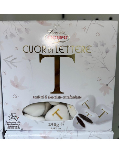 CONFETTI CUOR DI LETTERE "T" GR250
