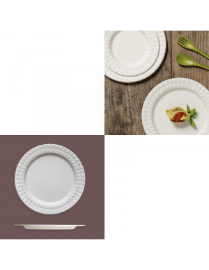 PIATTO PIANO BORDO DECORATO...