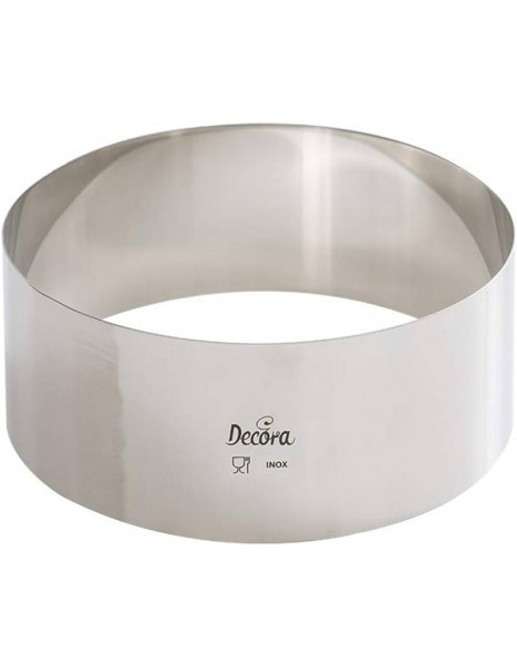 CERCHIO INOX 18X H 6CM