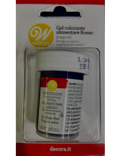 GEL COLORANTE DECORA GR 28 ROSSO...