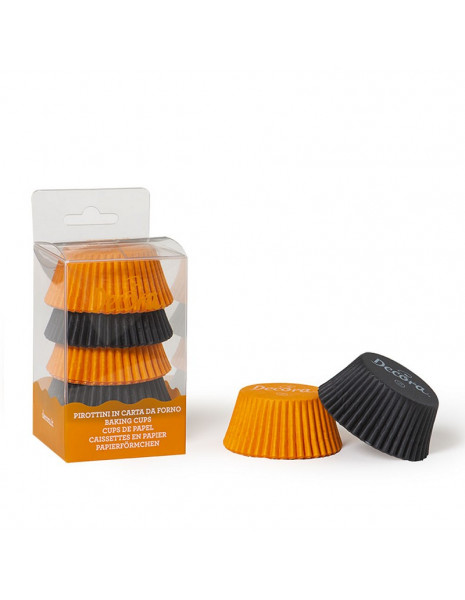 CF.75 PIROTTINI ARANCIO E NERO 50x32 mm.
