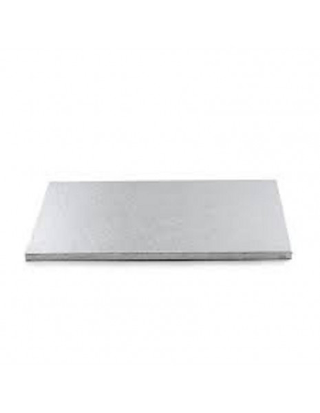 SOTTOTORTA RETTANGOLARE 50X70cm SILVER