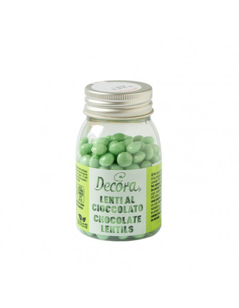 MINI LENTI AL CIOCCOLATO VERDE GREEN...