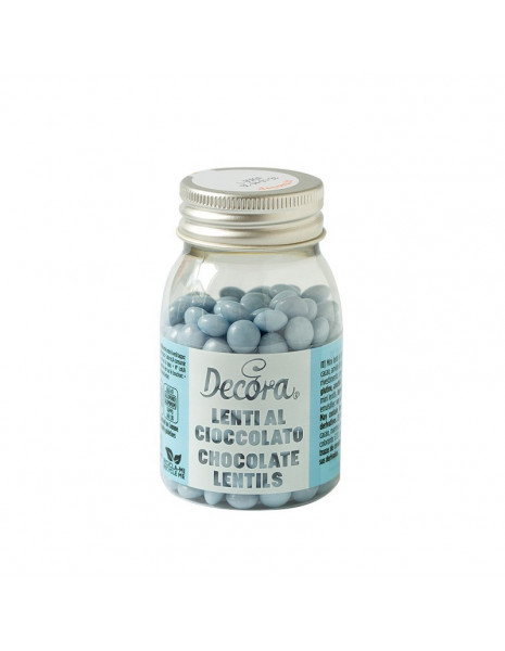 MINI LENTI AL CIOCCOLATO TURCHESE 80gr