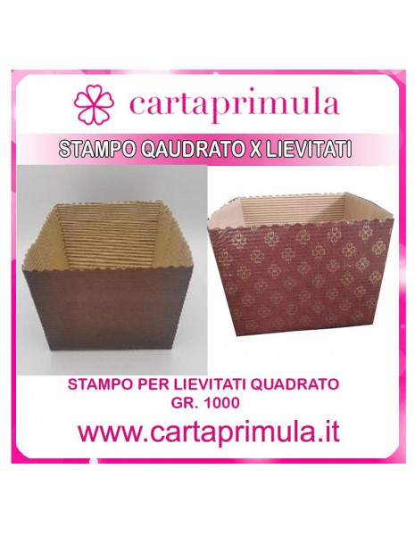 STAMPO PANETTONE QUADRATO...