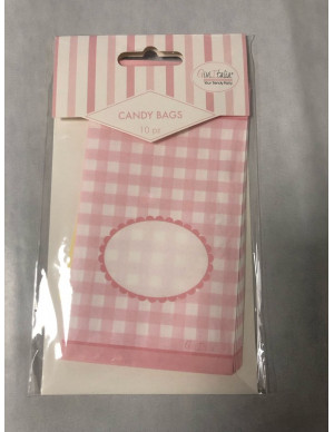 SACCHETTI ROSA/QUADRETTI...