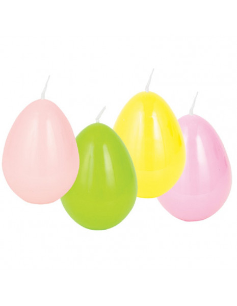CANDELA UOVO GLOSSY CM 7 VERDE