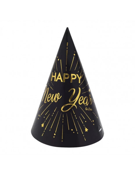 CAPPELLINI CARTA HAPPY NEW YEAR NERO/ORO