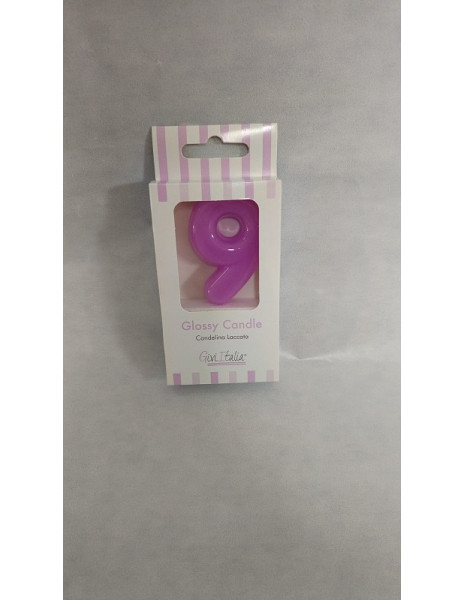 CANDELA LACCATA GLOSS MALVA N.9  CM 10,5