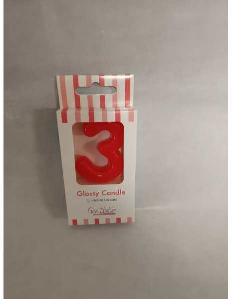 CANDELA LACCATA GLOSS LAMPONE N.3 CM...