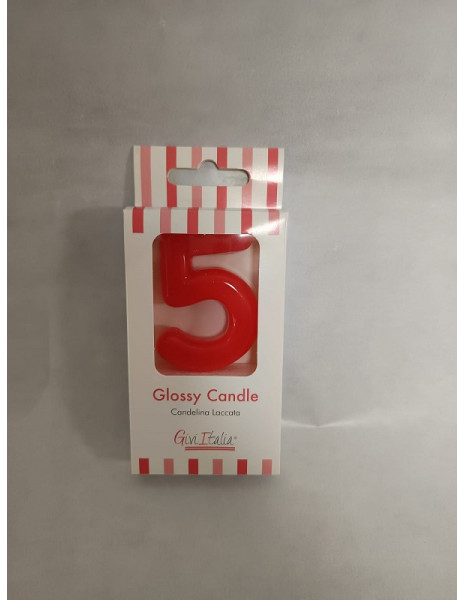 CANDELA LACCATA GLOSS LAMPONE N.5 CM...