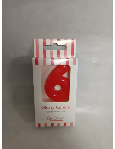 CANDELA LACCATA GLOSS LAMPONE N.6 CM...