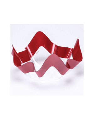 PORTA CONFETTI PET ROSSO 13X7