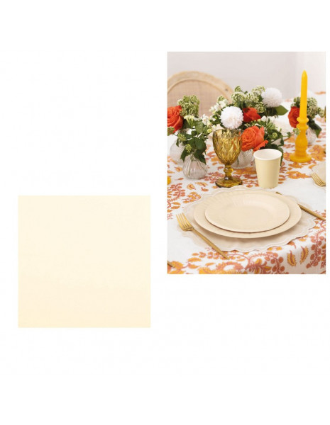 TOVAGLIOLI 33X33 MONOCOLORE SABBIA 3...