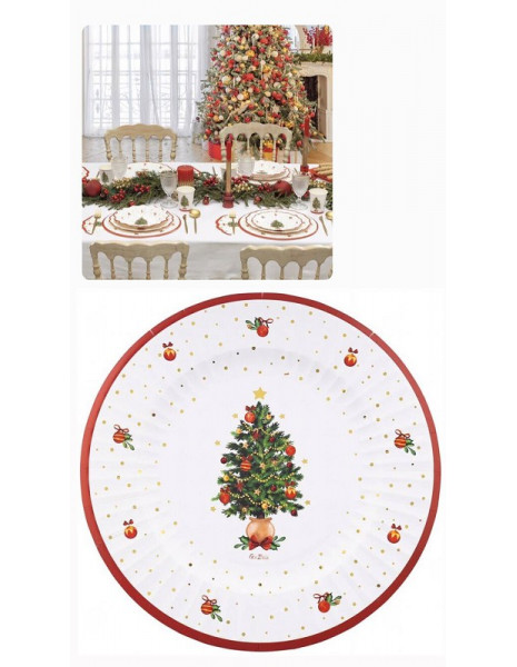 SOTTOPIATTI CM 33 CHRISTMAS WISHES PZ 6