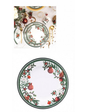 PIATTI cm 27 IL MELOGRANO PZ 8