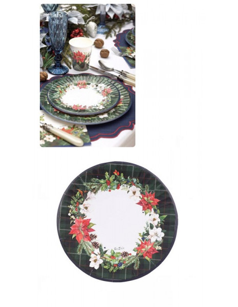 PIATTI CM21 CHRISTMAS IN TARTAN PZ 8 