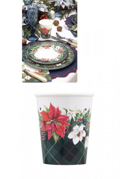 BICCHIERE CC250 CHRISTMAS IN TAR + PZ...