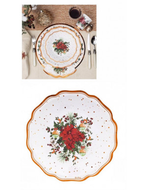 PIATTI CM 21 JOIE DE NOEL PZ 8