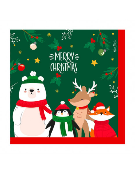 TOVAGLIOLI SHAPED SANTA'S FRIENDS CM...