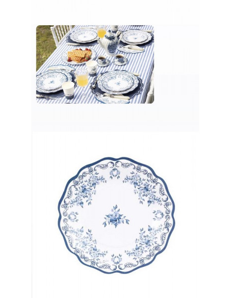 PIATTI NEW LIBERTY BLUE POTTERY CM 21...