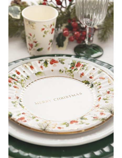 BICCHIERE CC250 CHRISTMAS GREETINGS PZ 8