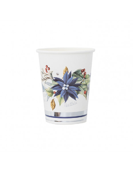 BICCHIERE CC250 BRIGHT CHRISTMAS PZ 8