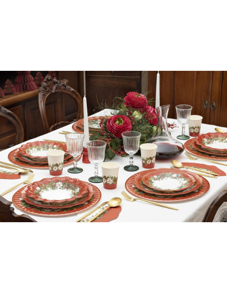 PIATTI NEW LIBERTY BUON NATALE CM 21