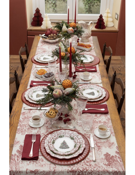 PIATTO FONDO CM 24 CHRISTMAS POTTERY...