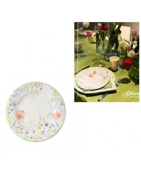 PIATTI CM 27 IL GIARDINO PZ 8