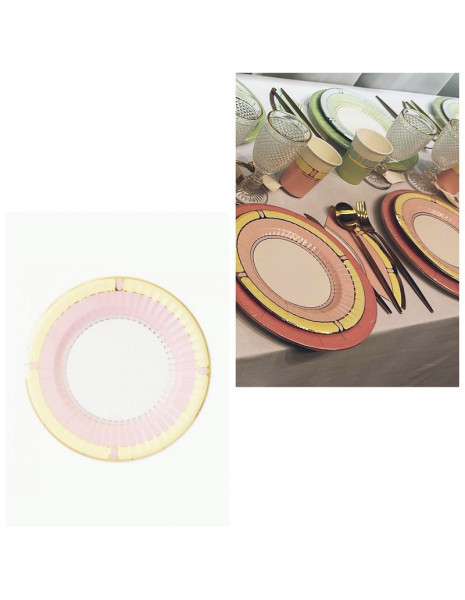 PIATTI CM 21 VANITY PINK PZ 8