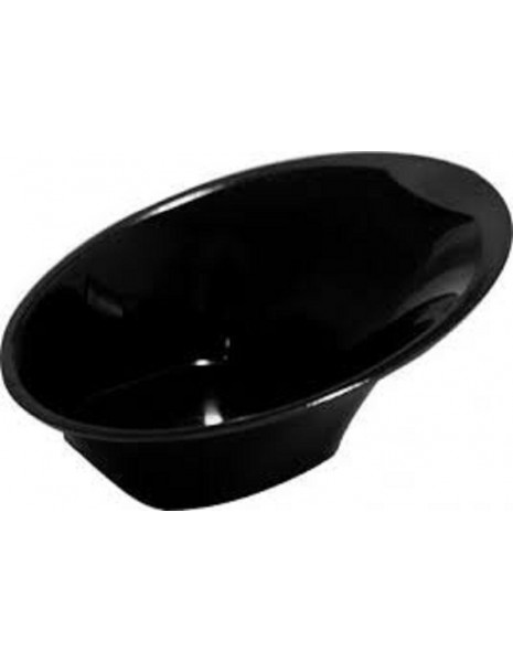 PIATTINO BON BON OVALE NERO PZ 50