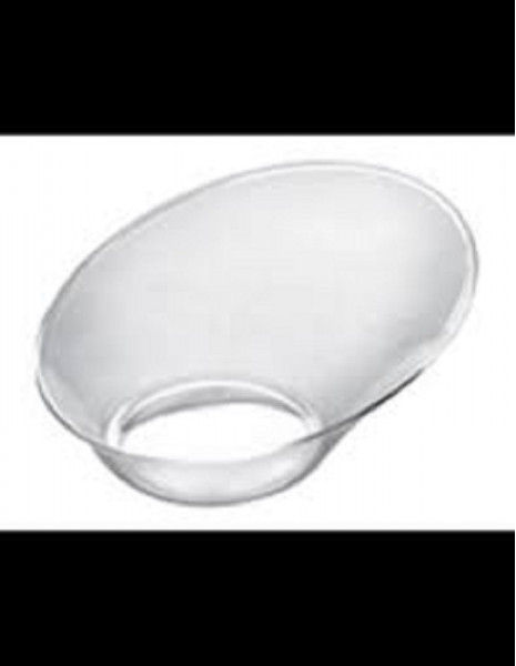 PIATTINO BON BON OVALE TRASPARENTE PZ 50
